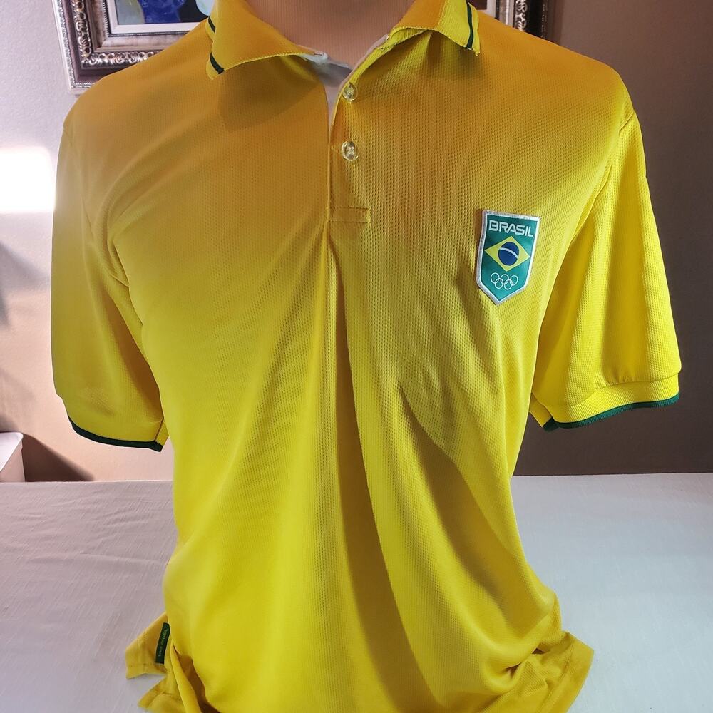 Brasil Soccer - Futebol Men's XL Shirt | Polo